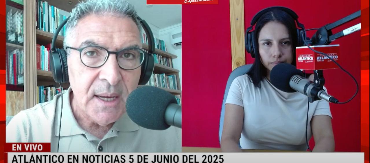 Transmisión de Atlántico en Noticias.