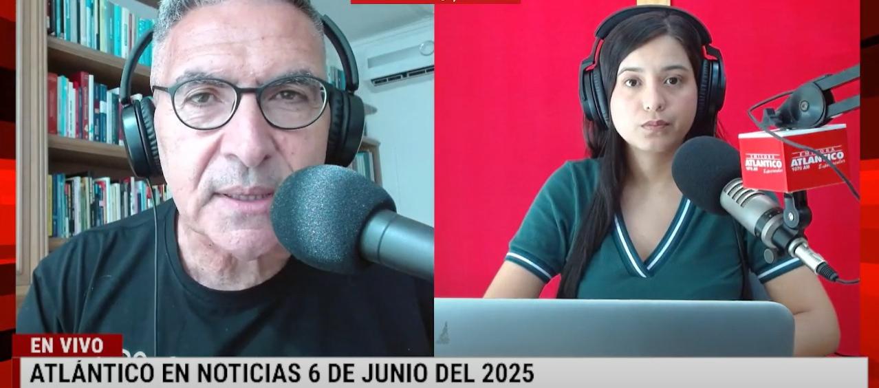 Transmisión de Atlántico en Noticias.