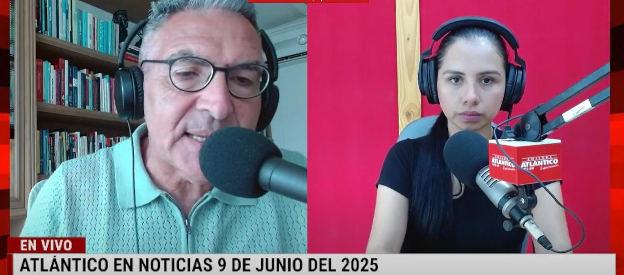 Transmisión de Atlántico en Noticias.