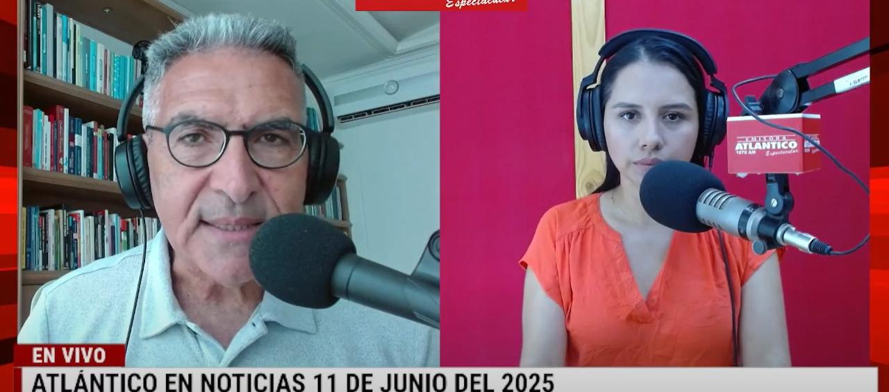 Transmisión de Atlántico en Noticias.