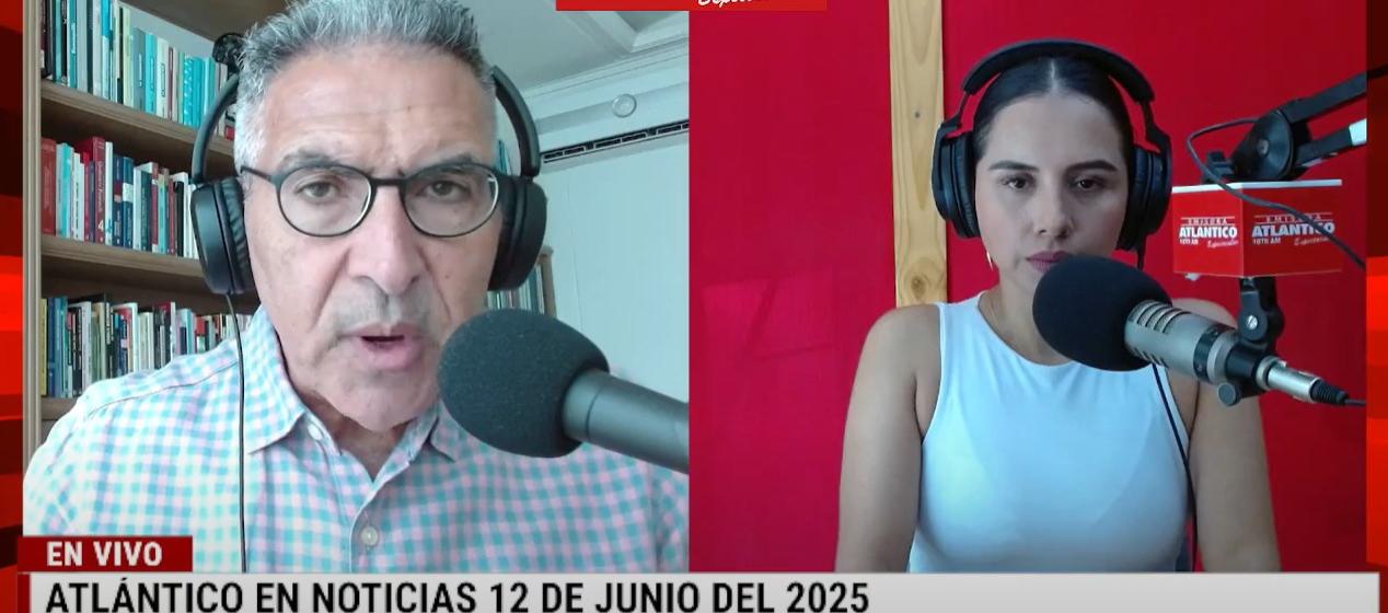 Transmisión de Atlántico en Noticias.