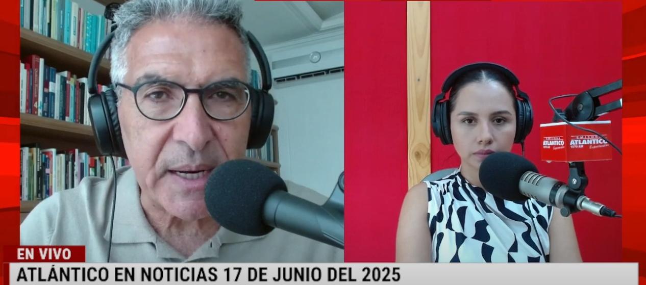 Transmisión de Atlántico en Noticias.