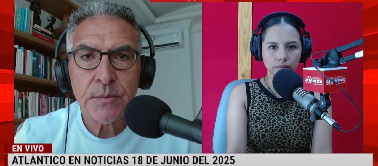 Transmisión de Atlántico en Noticias.