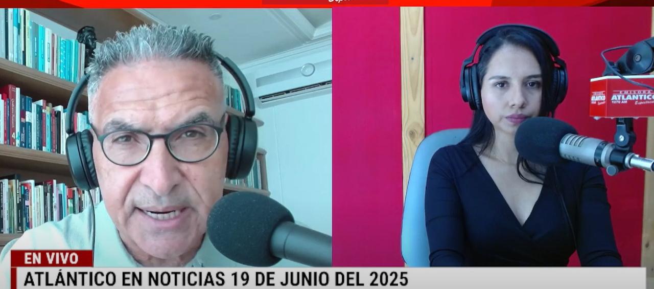 Transmisión de Atlántico en Noticias.