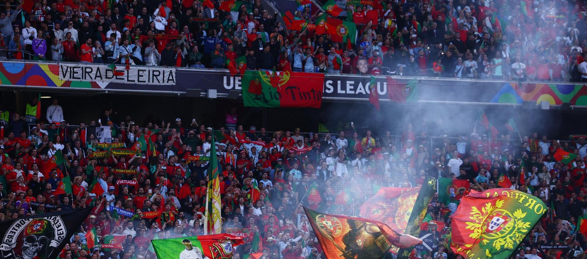 Tribuna del Allianz Arena.