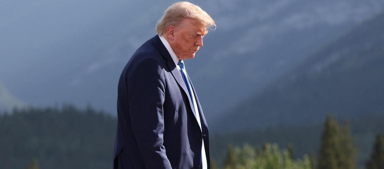 El presidente de Estados Unidos, Donald Trump.