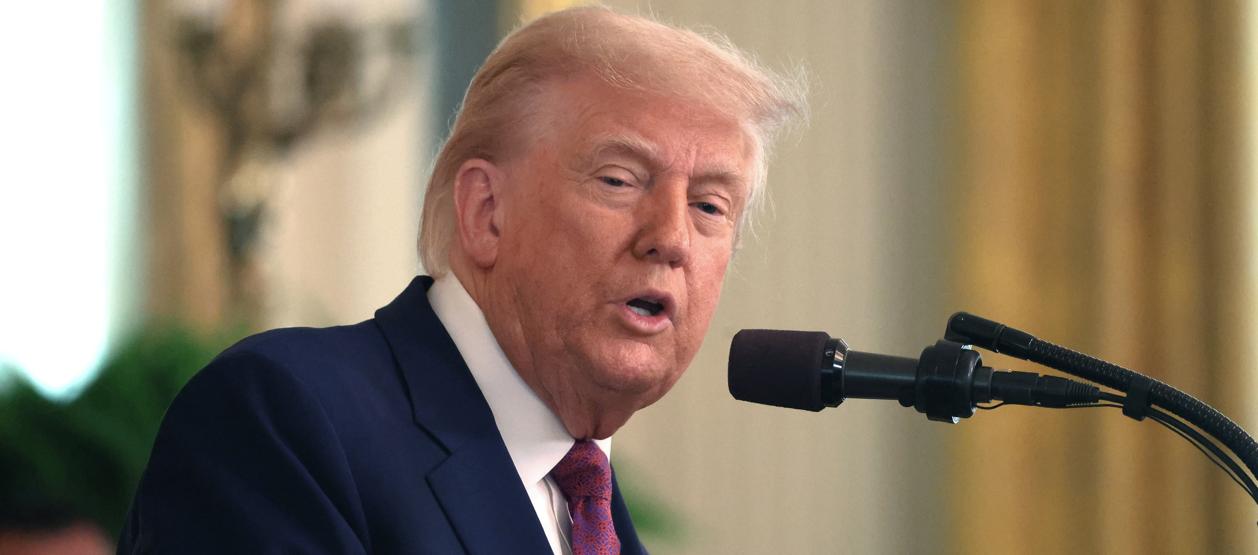 El presidente de EE.UU., Donald Trump.