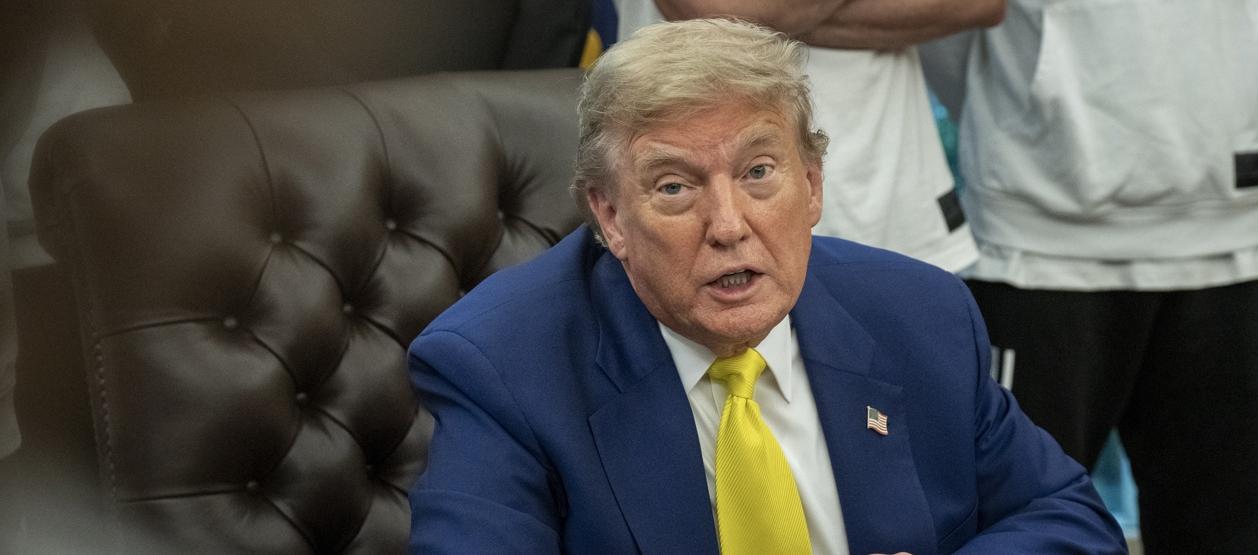 El presidente de Estados Unidos, Donald Trump.