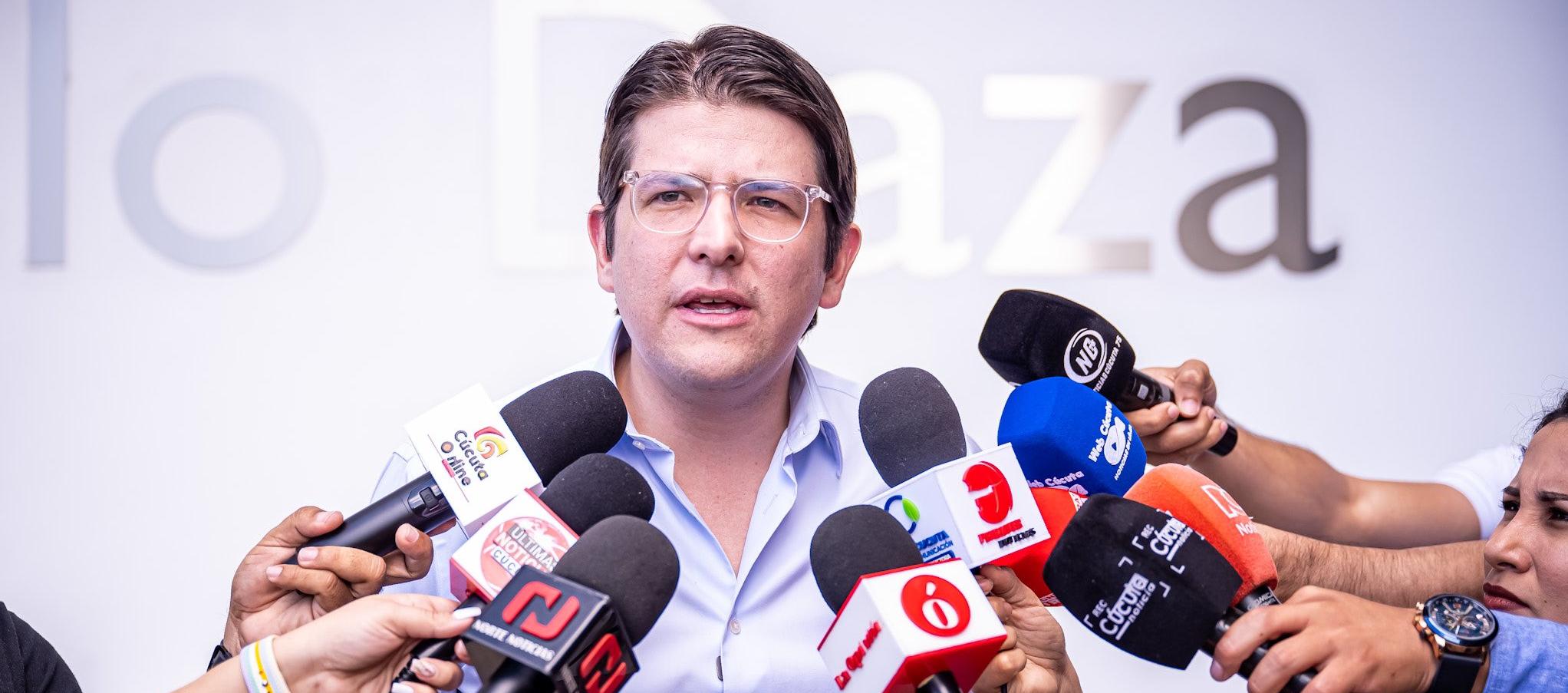 El precandidato Miguel Uribe Turbay.