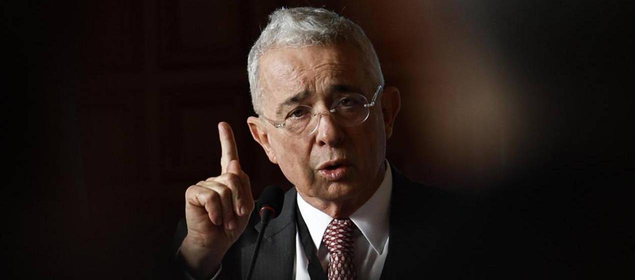 Álvaro Uribe, ex presidente de Colombia.