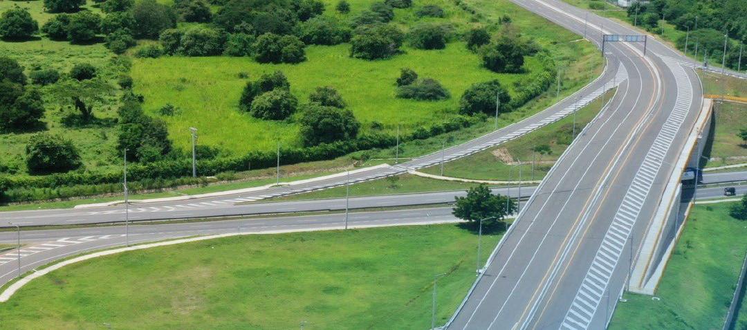 Vía Cartagena-Barranquilla.