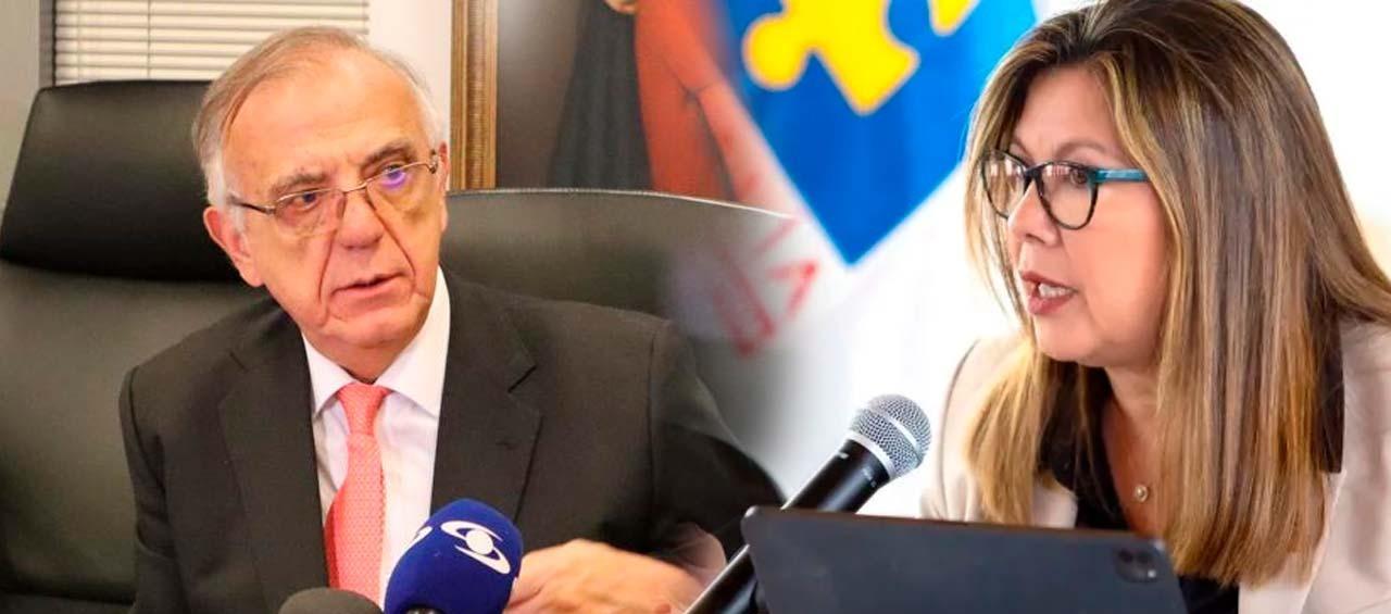 Iván Velásquez y Luz Adriana Camargo.