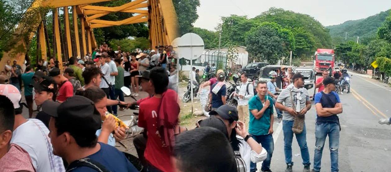 Bloqueos en la Troncal de Oriente