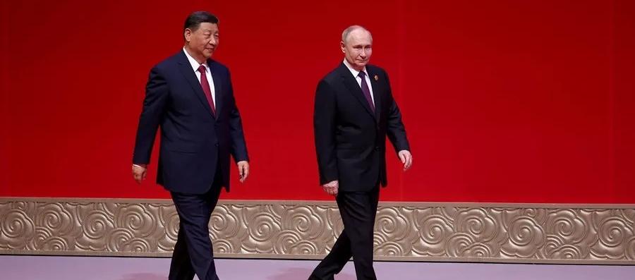 Xi Jinping y Vladímir Putin.