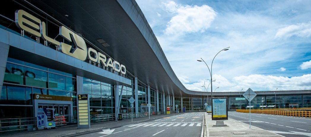 El aeropuerto El Dorado.