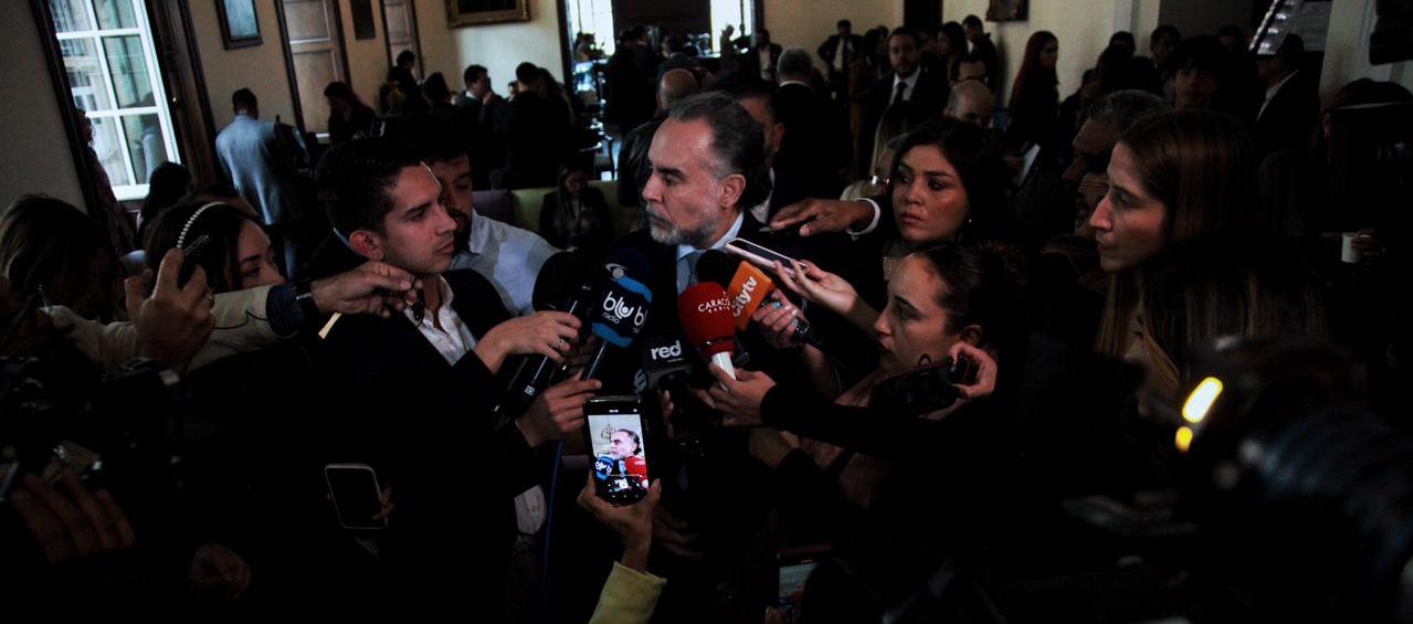 Armando Benedetti, ministro del Interior.