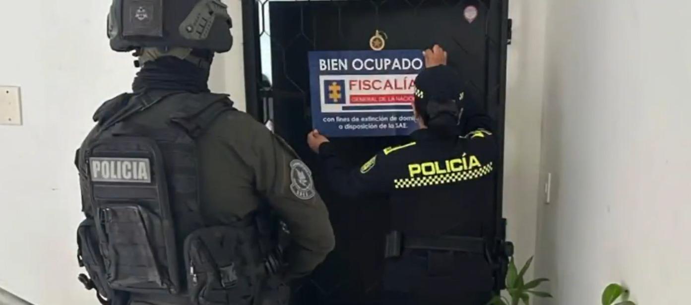 Operativos de ocupación y extinción de dominio de los bienes de 'Los Pepes'.