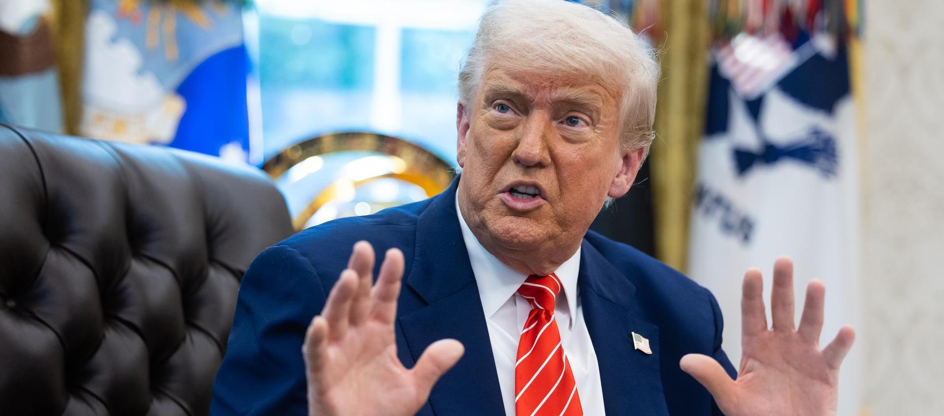 Donald Trump, Presidente de Estados Unidos.