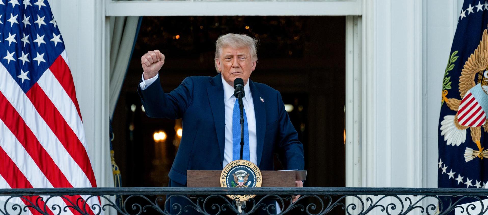 El Presidente de Estados Unidos, Donald Trump.