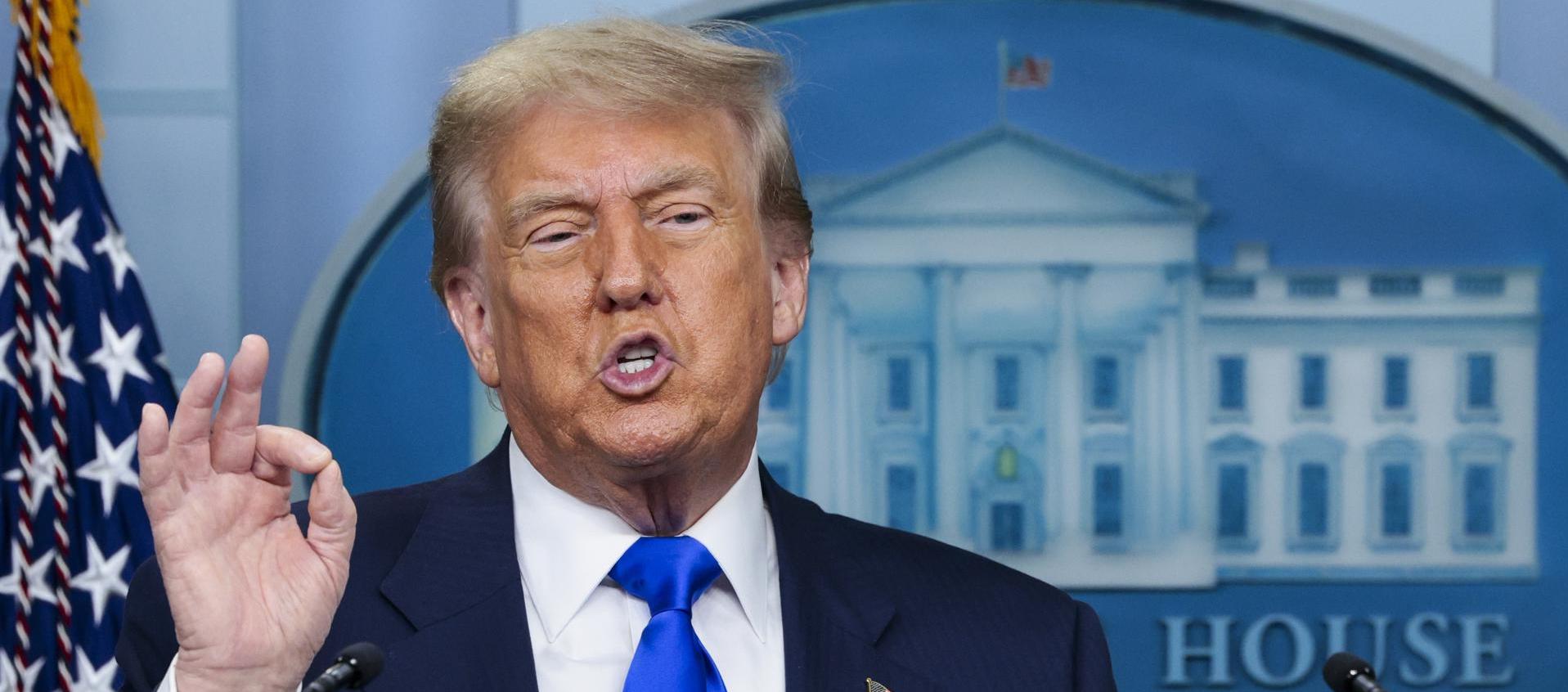 Donald Trump, Presidente de Estados Unidos.