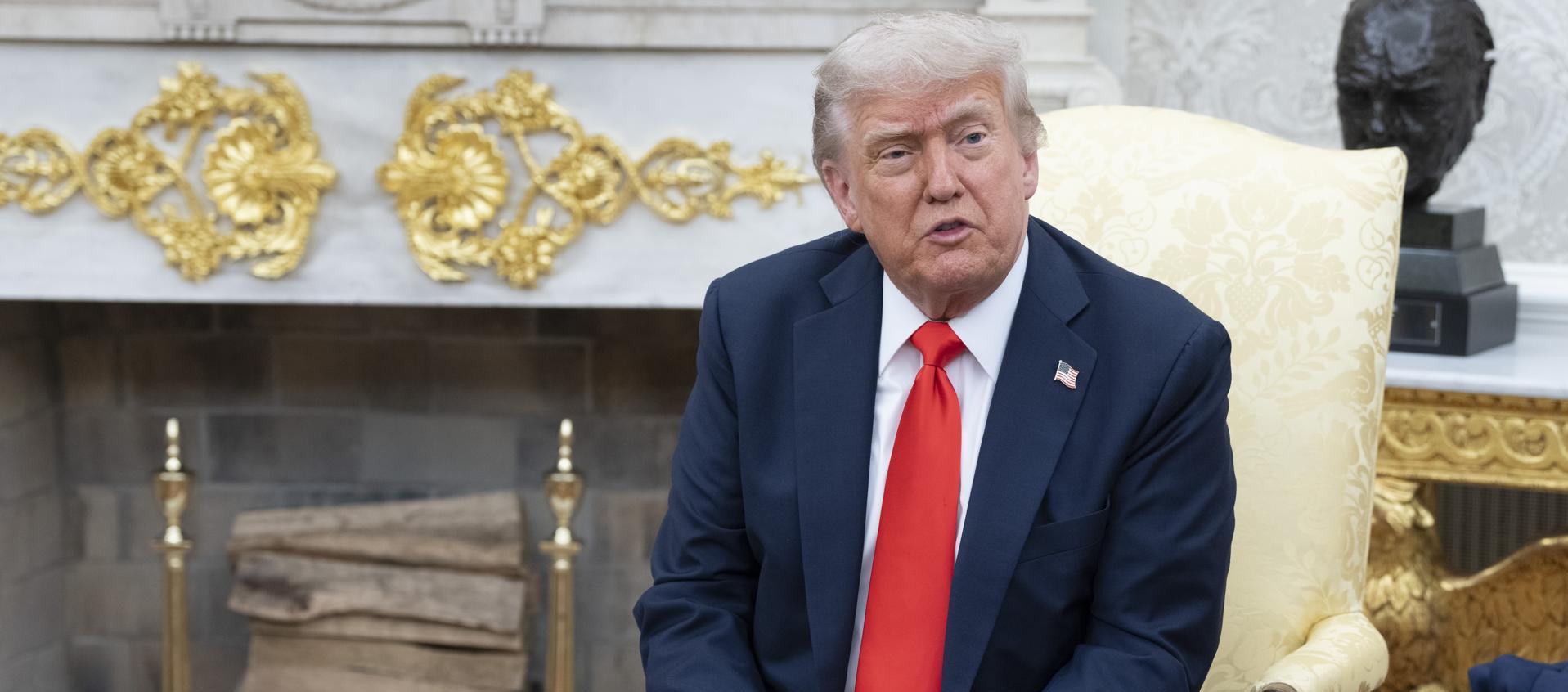 Donald Trump, Presidente de Estados Unidos.