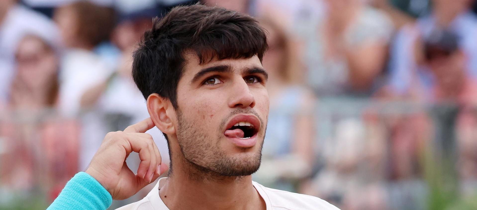 Carlos Alcaraz, ganador de Queen's.