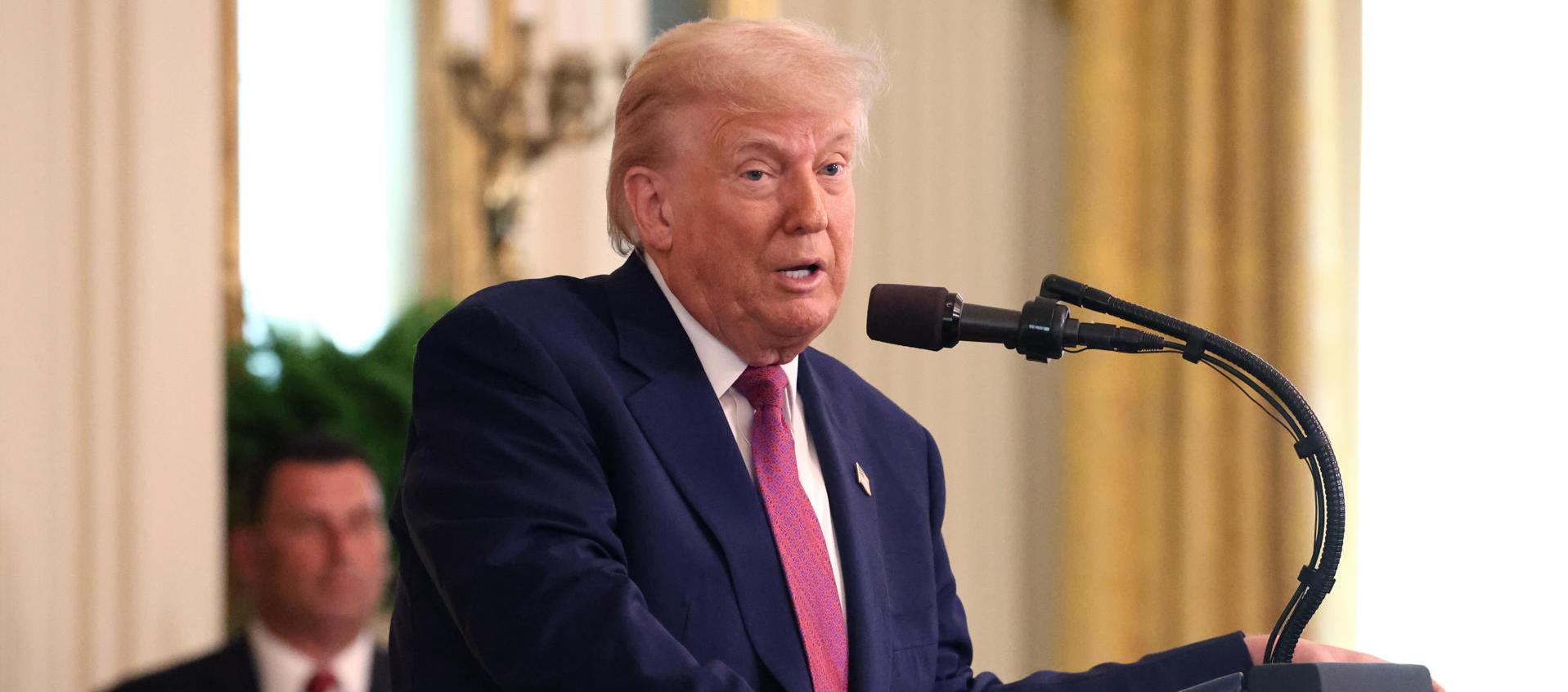 Donald Trump, Presidente de Estados Unidos.