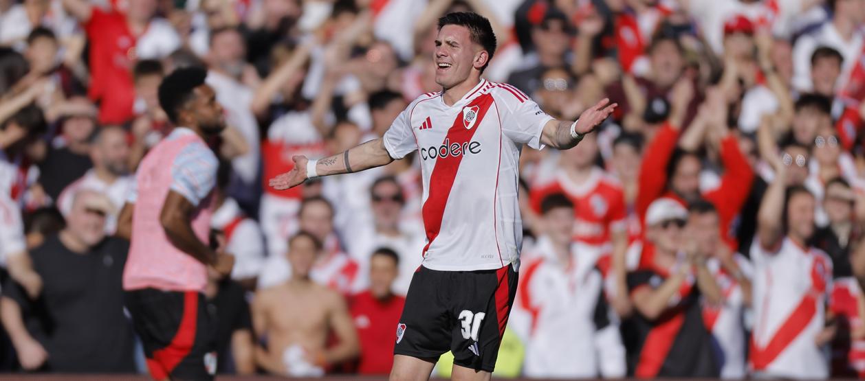 Franco Mastantuono, la mayor venta en la historia del fútbol argentino.