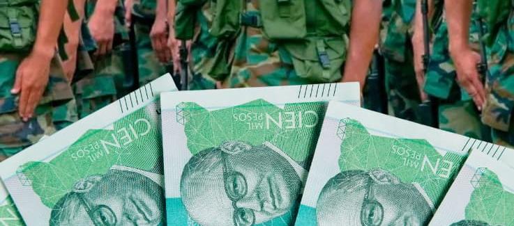 Avanza desbloqueo de recursos para las Fuerzas Militares.