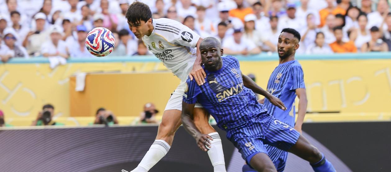 Gonzalo García marcó el gol del Real Madrid ante Al Hilal.