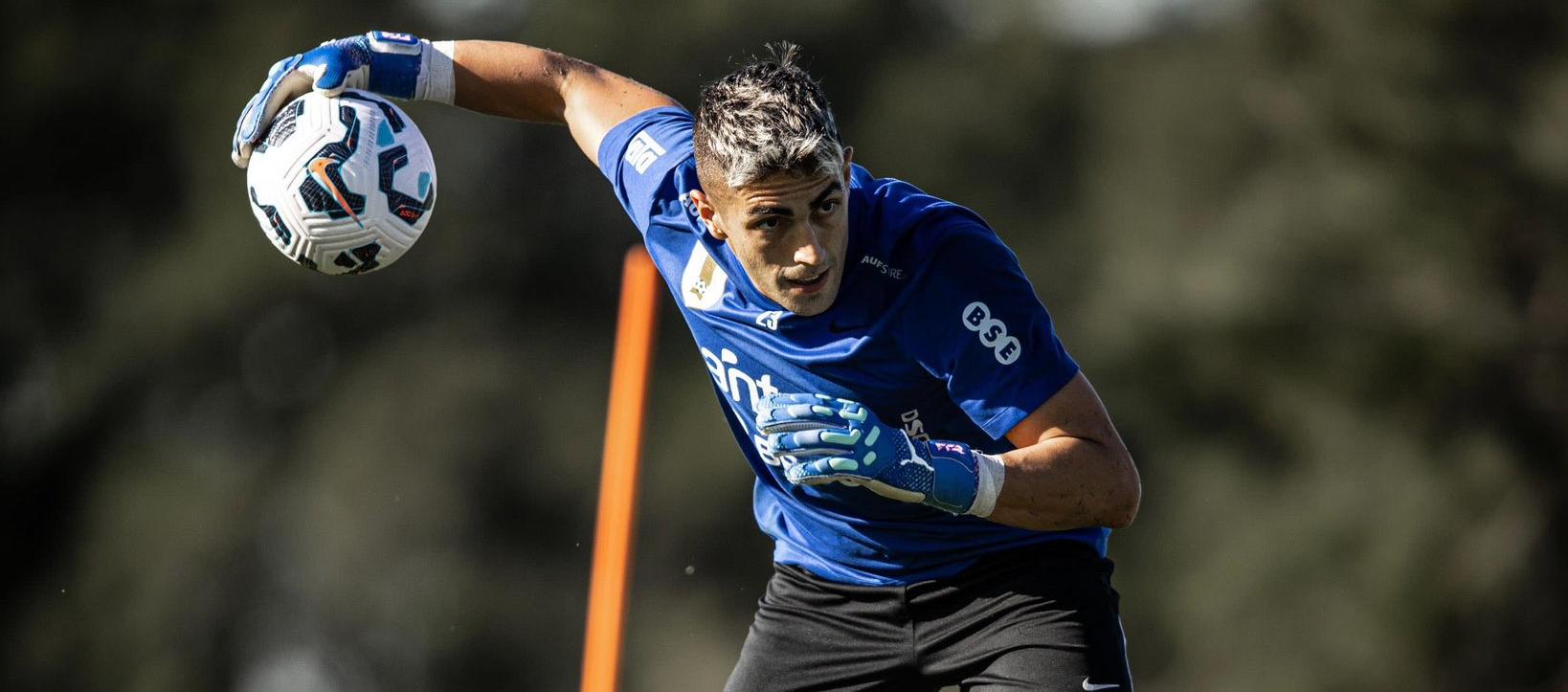 Santiago Mele se encuentra actualmente con la selección uruguaya. 