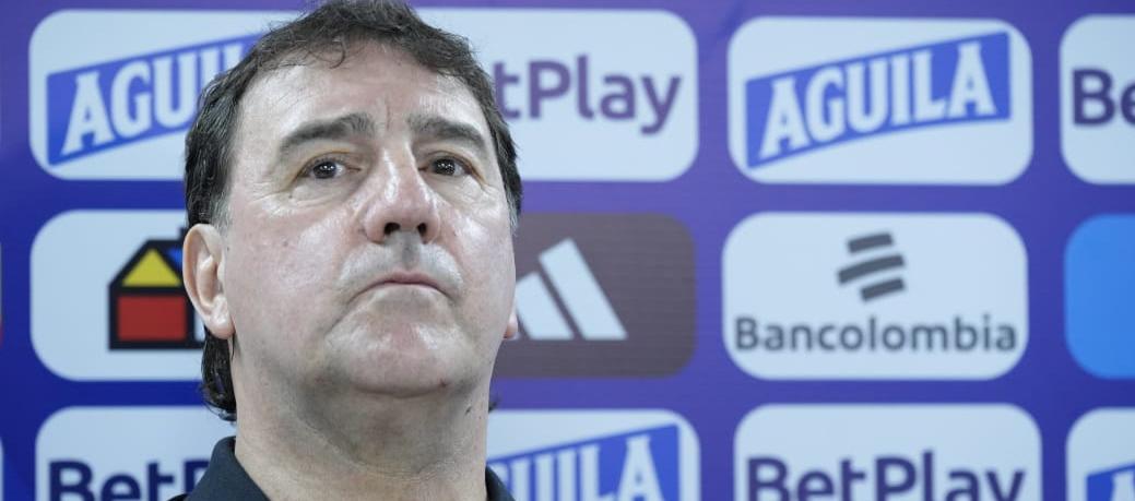 El argentino Néstor Lorenzo, entrenador de la Selección Colombia. 