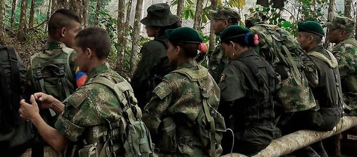  Entre los crímenes figuran el reclutamiento y uso de 450 niños en el conflicto armado. 