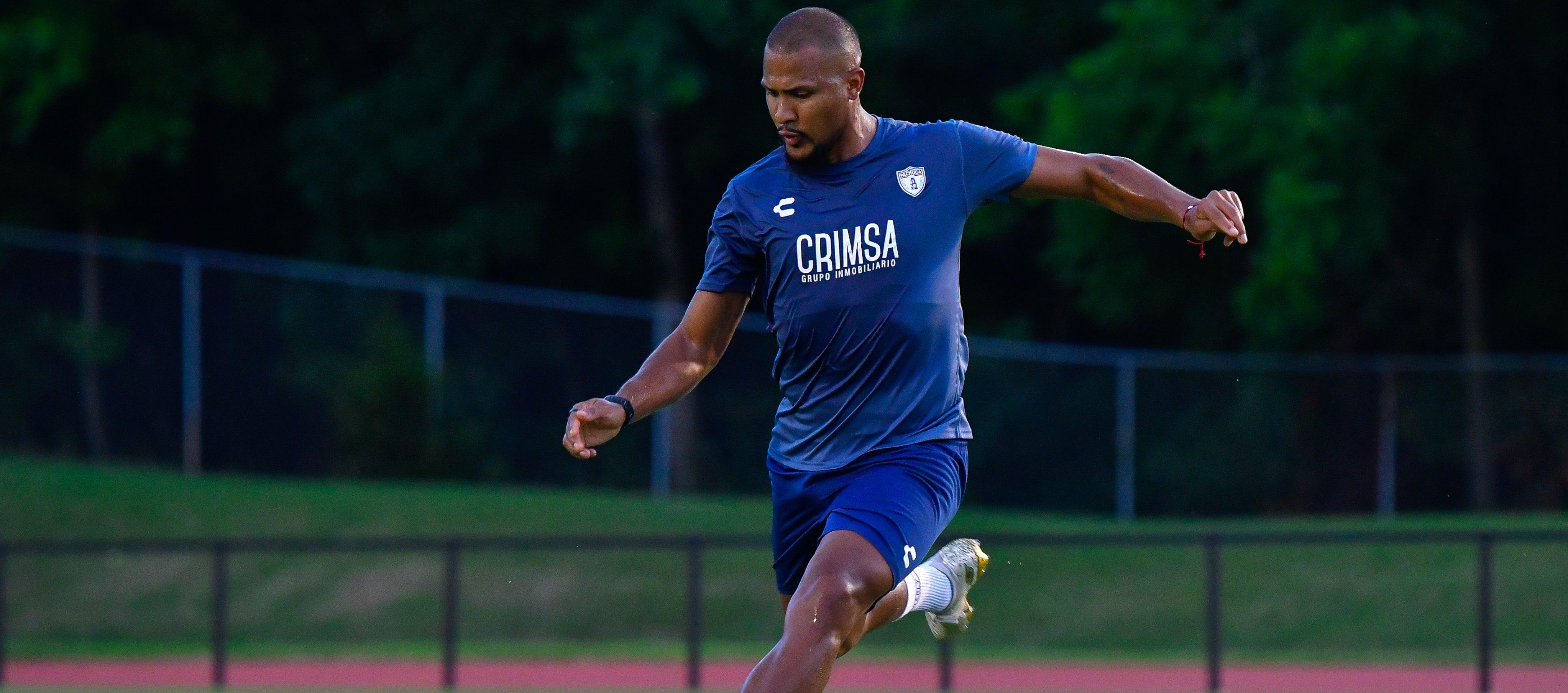 Salomón Rondón, delantero venezolano del Pachuca de México.
