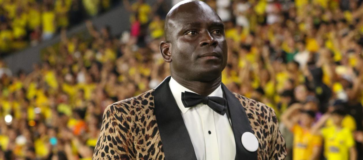 Segundo Castillo, técnico del Barcelona, con una de sus pintas.