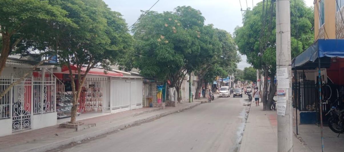 Las calles de Soledad durante este domingo. 