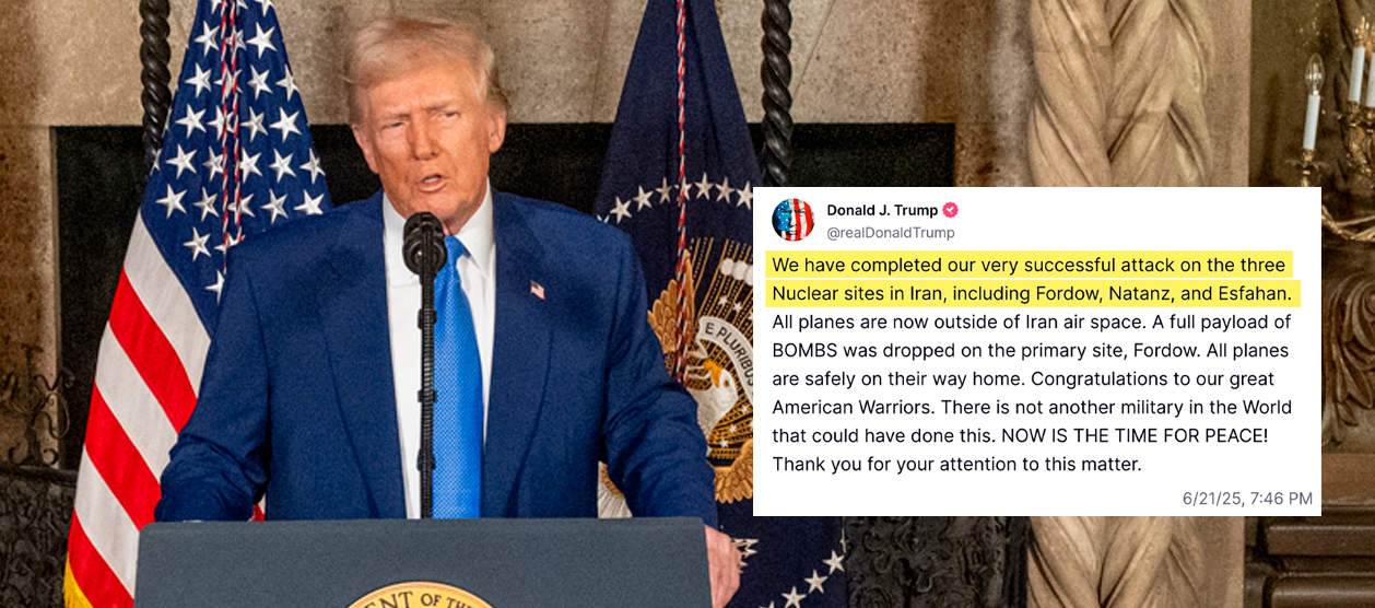 Trump confirma ataques de EE.UU