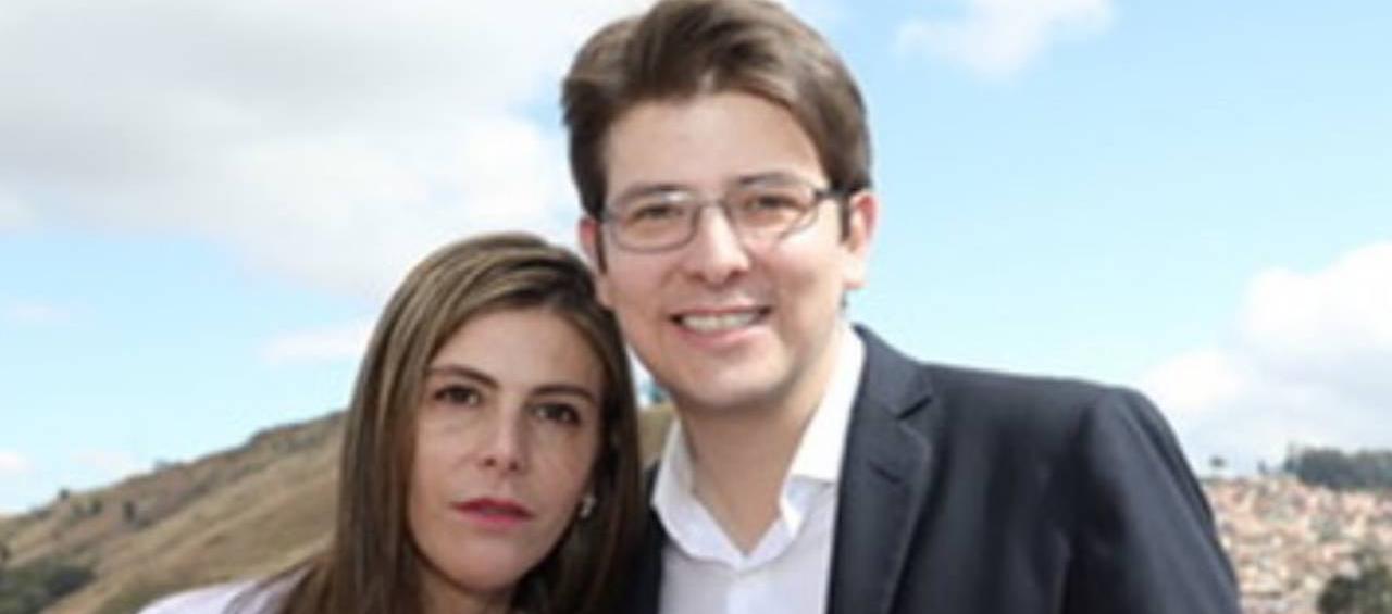 María Carolina Hoyos y Miguel Uribe.