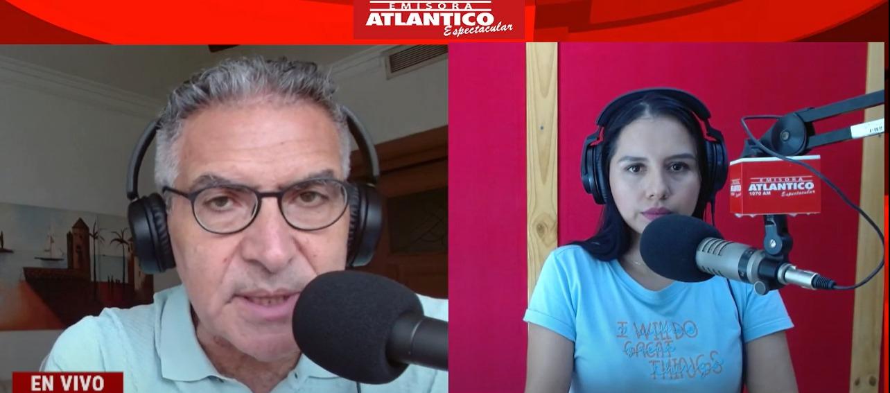 Transmisión de Atlántico en Noticias.
