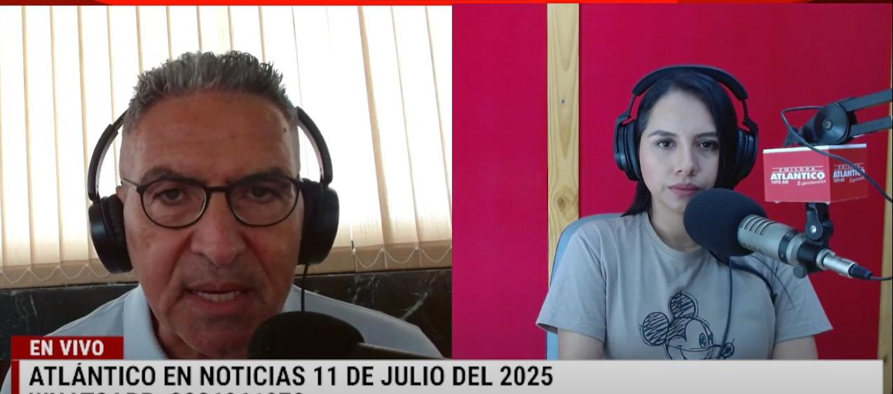 Transmisión de Atlántico en Noticias.