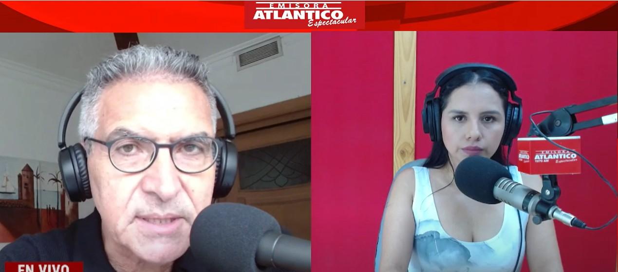 Transmisión de Atlántico en Noticias.