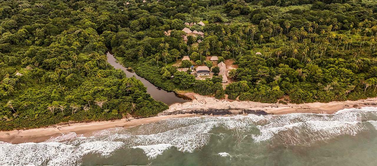 Resguardo arhuaco con salida al mar