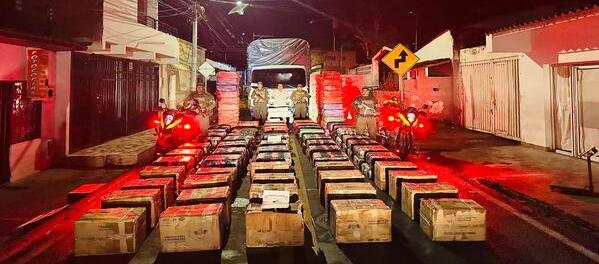 Marihuana incautada.