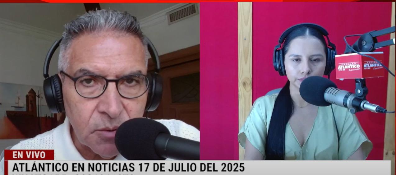 Transmisión de Atlántico en Noticias.