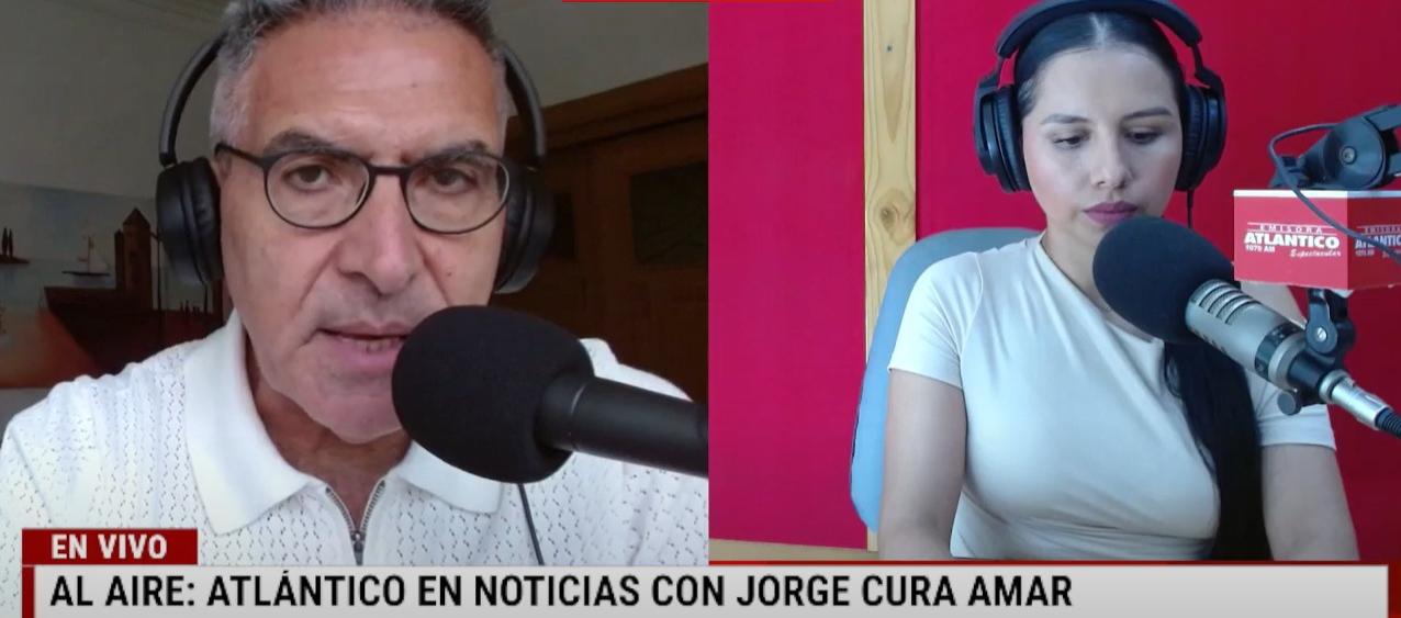 Transmisión de Atlántico en Noticias.