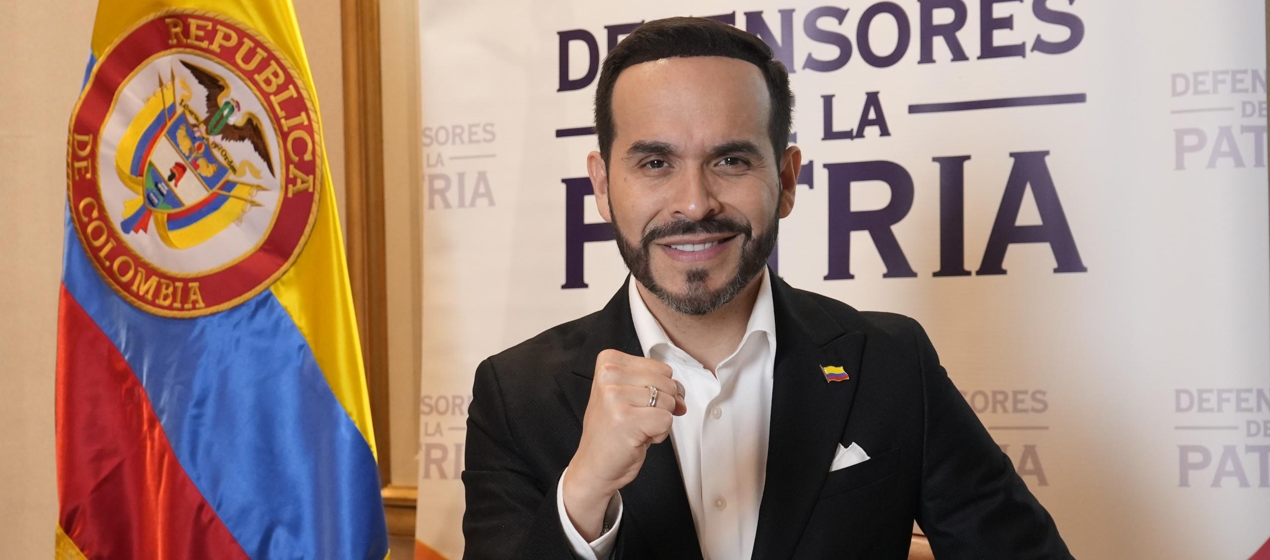 Abelardo De La Espriella, precandidato presidencial. 