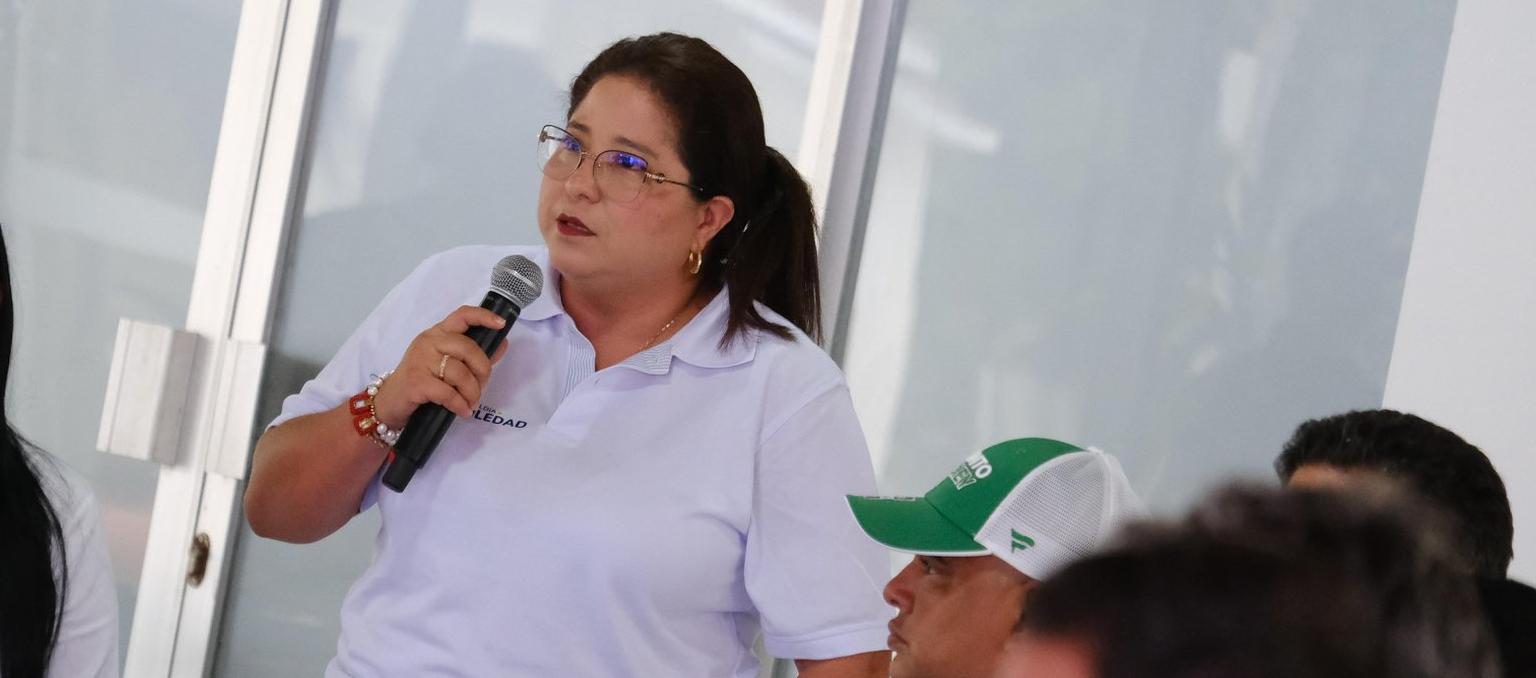 Alcira Sandoval, alcaldesa de Soledad.