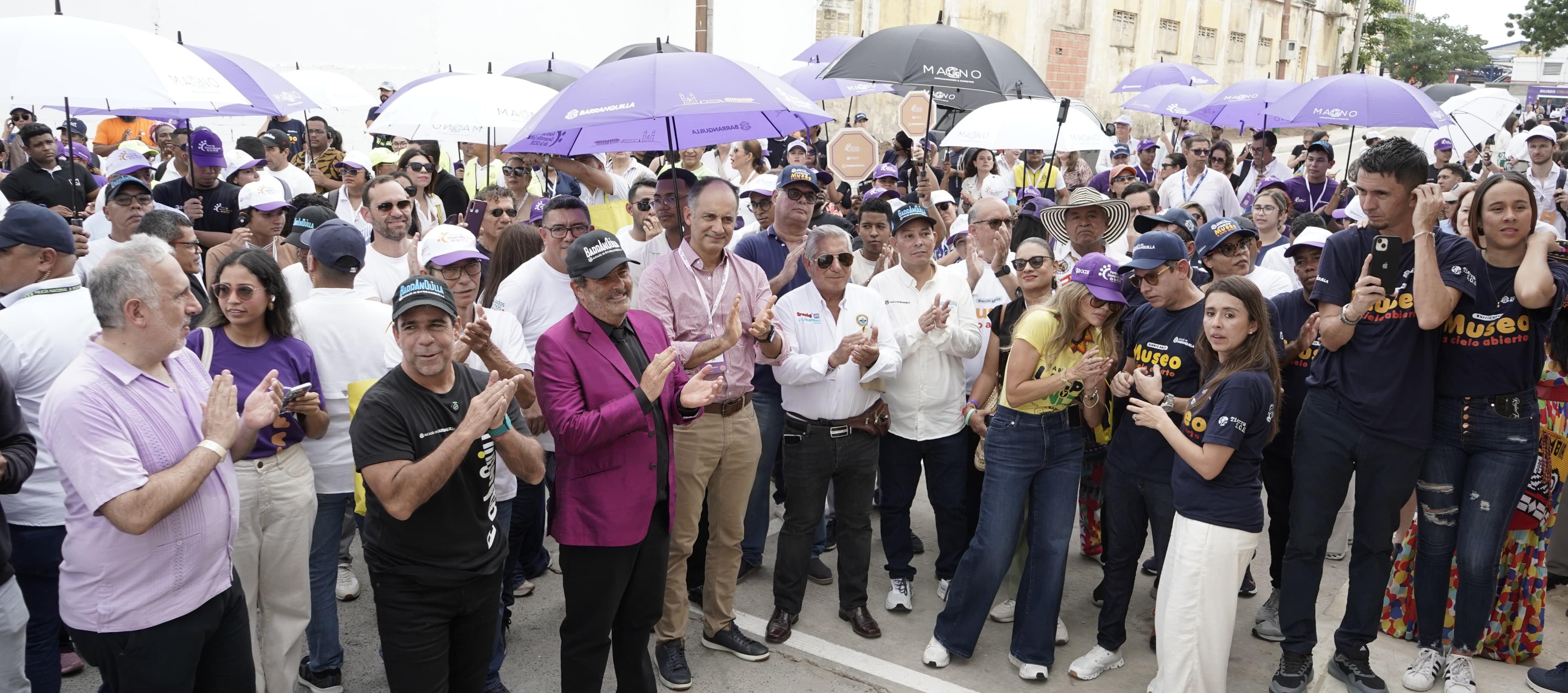 Alex Char y delegaciones del Foro de la OCDE.