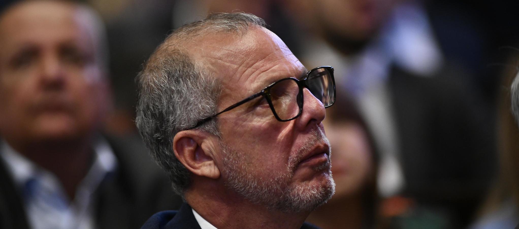 Alfredo Saade, jefe de Despacho, en el Congreso.