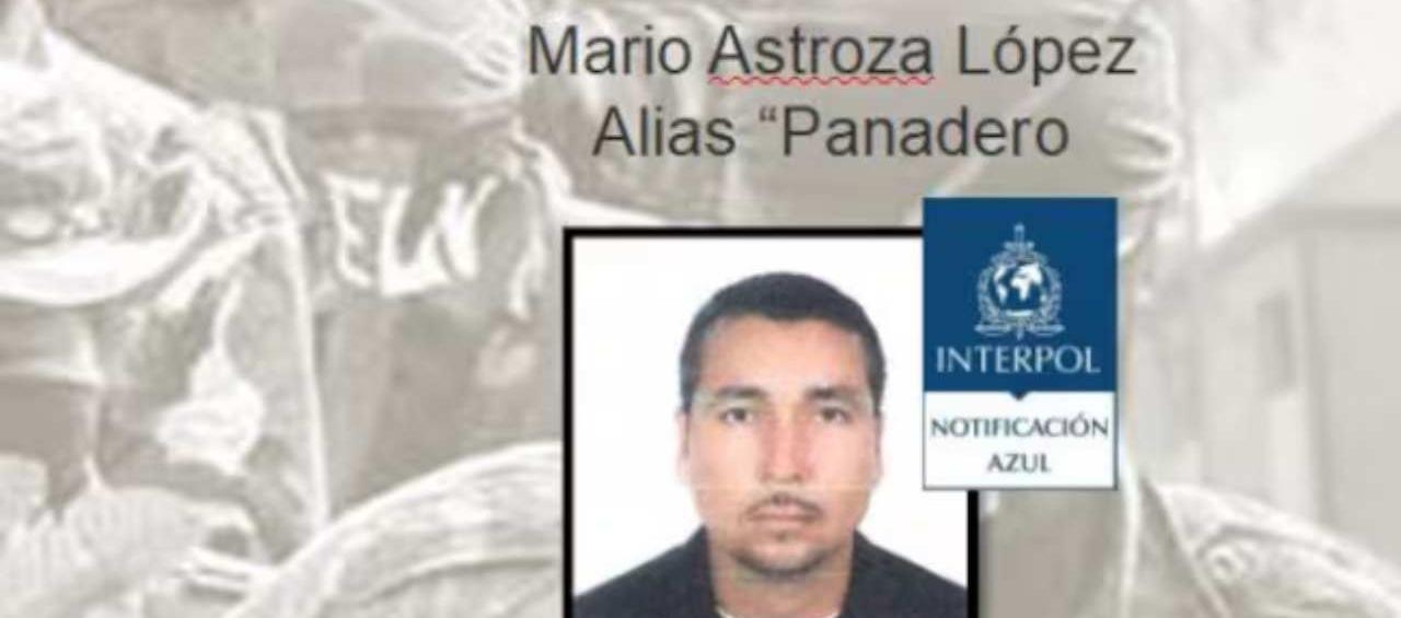 Mario Astroza López, alias 'El panadero'.